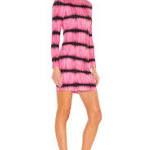 Alice & Olivia Stretch Tie Dye Dress